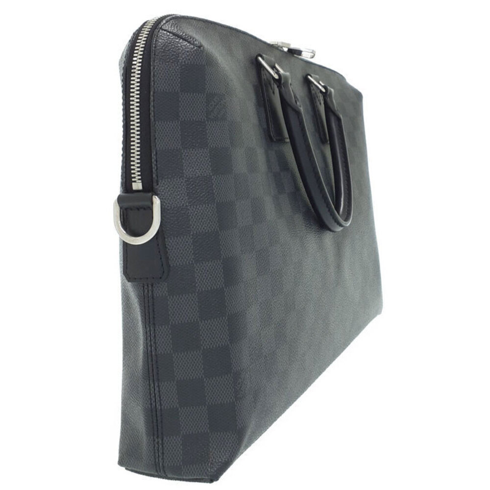 Louis Vuitton Document Graphite Jour PDJ Porte Business Bag Damier Black
